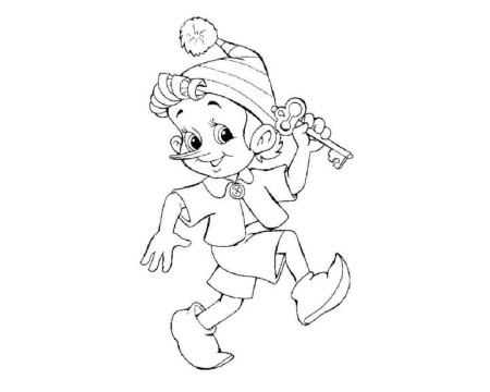 Раскраска. Сказочные герои