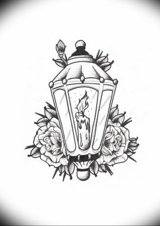 Фонарь эскиз