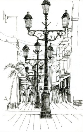 Зарисовки городского пейзажа