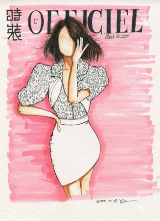 Обложка журнала рисунок