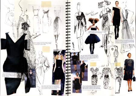 Портфолио дизайнера одежды