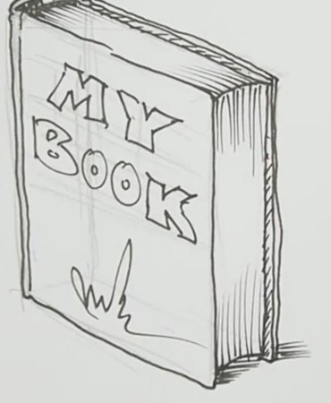 Обложка книги рисунок