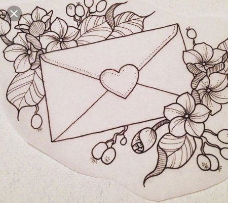 Идеи для конвертиков с рисунками