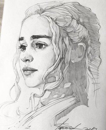 Скетч Дейнерис