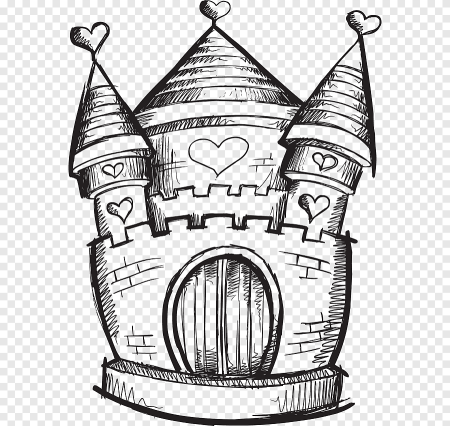 Замок эскиз