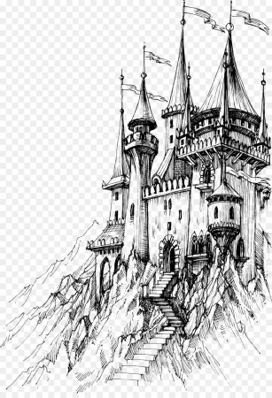 Замок эскиз