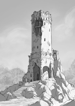 Разрушенная башня