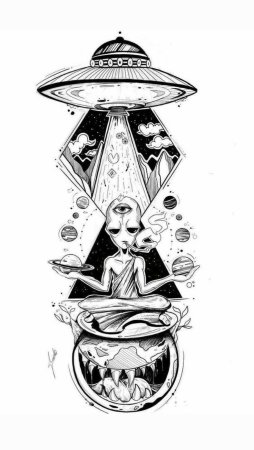 Необычные эскизы