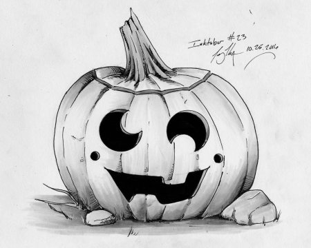Хэллоуин скетч