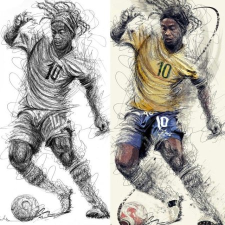 Роналдиньо футболист тату