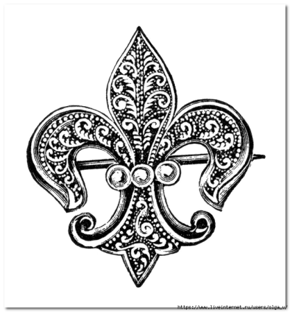 Стрекоза орнамент