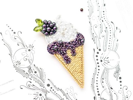 Трафареты для брошей из бисера