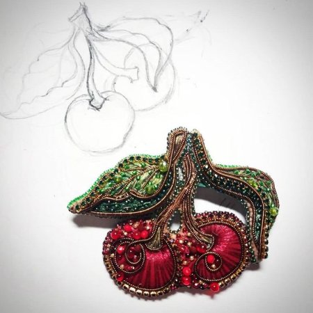 Схемы для брошек