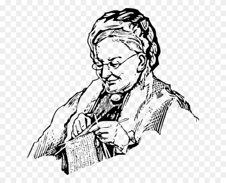 Бабушка раскраска для детей