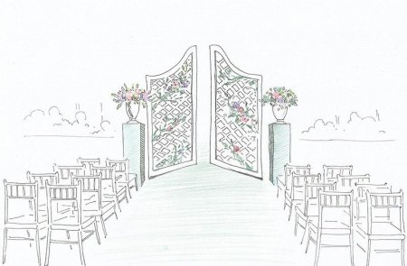 Свадебные эскизы