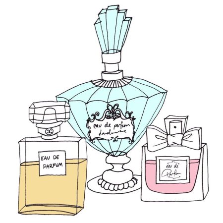 Парфюм иллюстрация