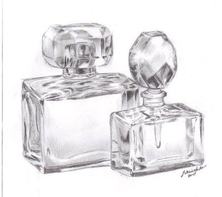 Духи рисунок