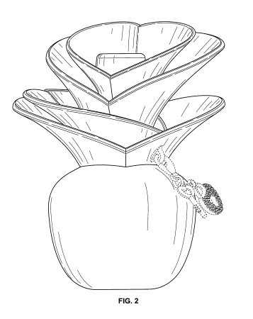 Флакон духов карандашом