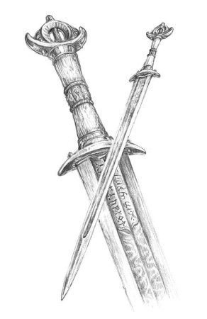 Шпага эскиз