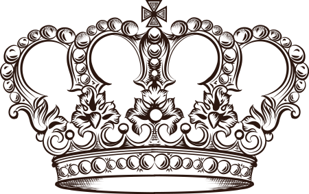 Королевская корона вектор