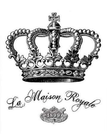 Корона рисунок