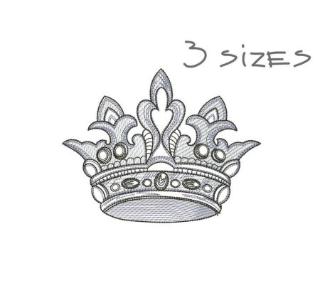 Корона эскиз для тату для девочек