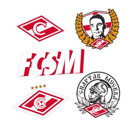Спартаковские Стикеры