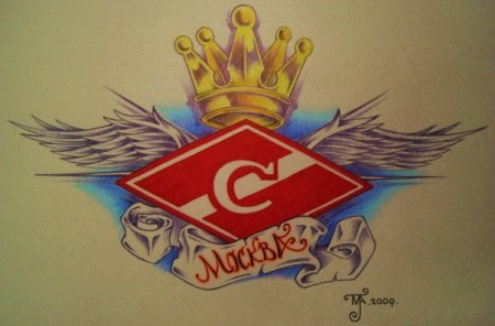 Эмблемы Спартака эскиз