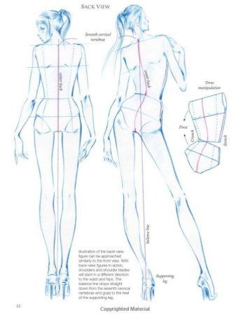 Пропорции в фэшн иллюстрации