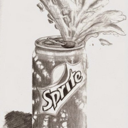 Реклама рисунок карандашом