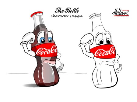 Мультяшные Кока кола