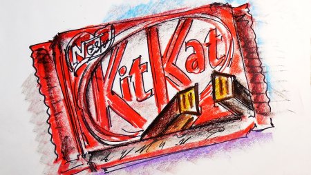 КИТКАТ рисунок