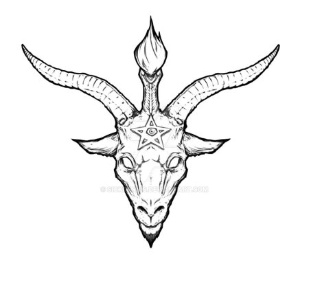 Бафомет знак козы