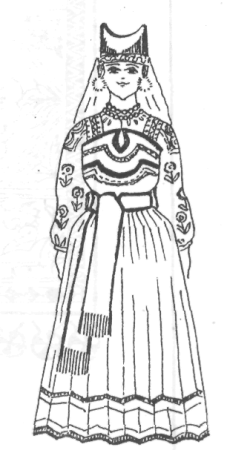 Калмыки народный костюм раскраска