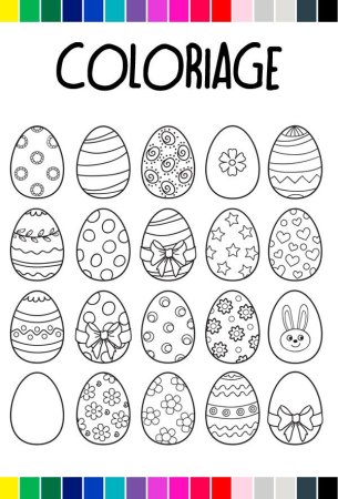 Яйцо раскраска