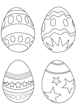 Яйца рисунок эскиз (48 фото)