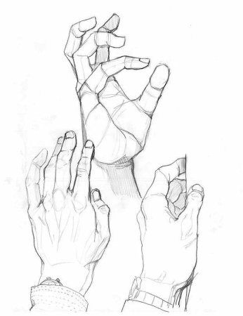 Эскизы на руку