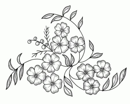 Цветы рисунок