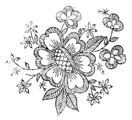 Трафарет для вышивания