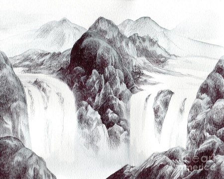Водопад Графика