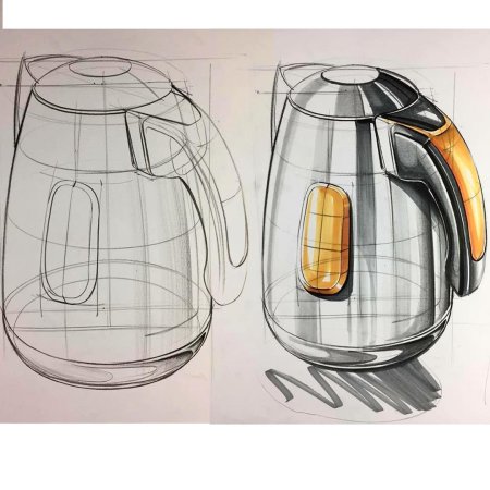 Промдизайн эскизы блендер