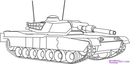 Танк для рисования