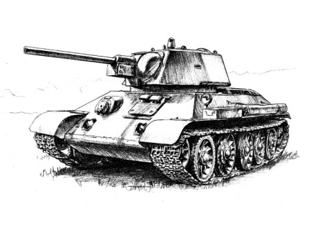 Танк т-34 чб