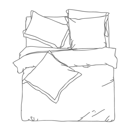 Одеяло нарисованное