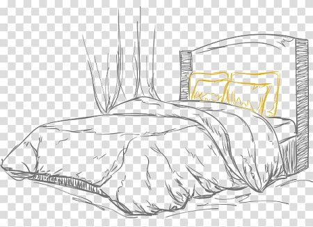 Набросок кровати