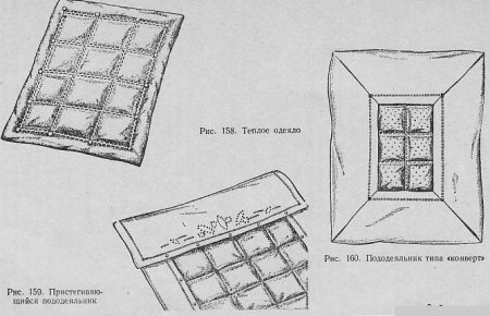 Выкройка пододеяльника с отверстием посередине
