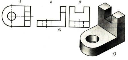 Технический рисунок детали