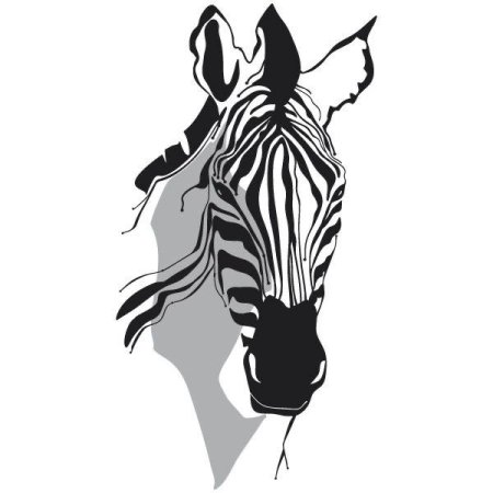 Зебра эскиз