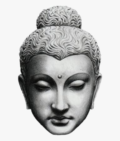 Будда эскиз тату Минимализм