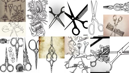 Тату портновские ножницы